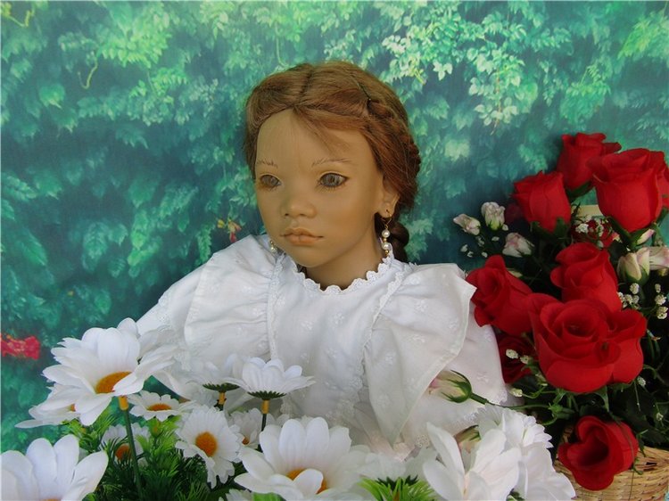 Tara - коллекция Annette Himstedt, 1993/94 года, Puppen Kinder. Фотографии в интерьере