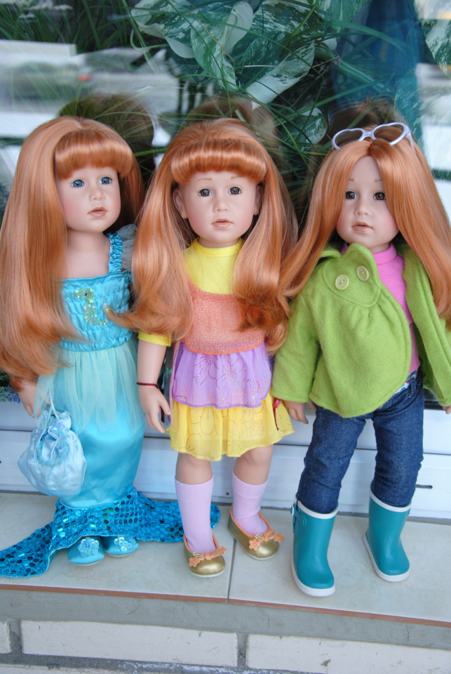 Все Рыжие Снегурочки Gotz. 2003-2010