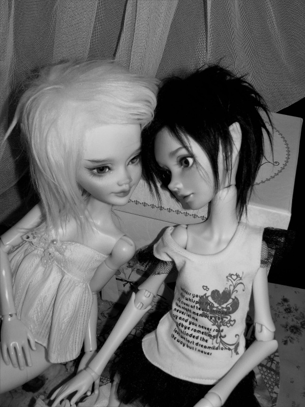 Черно-белое — Куклы Somniadolls (Наталья Долозова): российские BJD (БЖД) (фото 8)