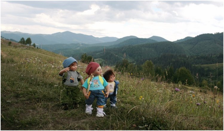Как мы горы покоряли — Куклы Rosemarie Anna Muller (Мюллер): Вихтели (Wichtel)