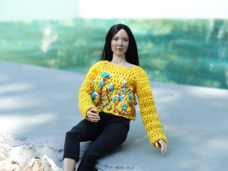 Прекрасная Джунг. Шарнирная кукла от VERYCOOL