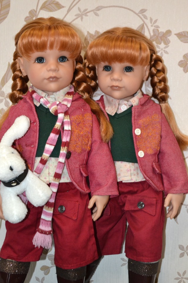 Очаровательные Сарочки-близняшки. Рыжульки 2006 года и Садовницы 2004 года