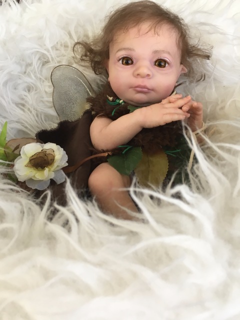 Лесной Эльфёныш,кукла-реборн Элины Кудрявцевой