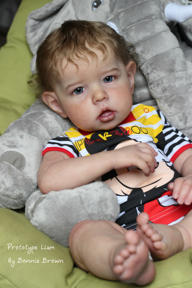 Лиам от Бонни Браун. Liam by Bonnie Brown. Кукла реборн Преображенской Светланы