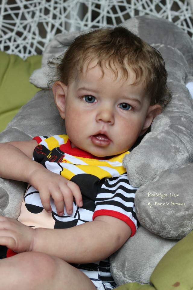 Лиам от Бонни Браун. Liam by Bonnie Brown. Кукла реборн Преображенской Светланы