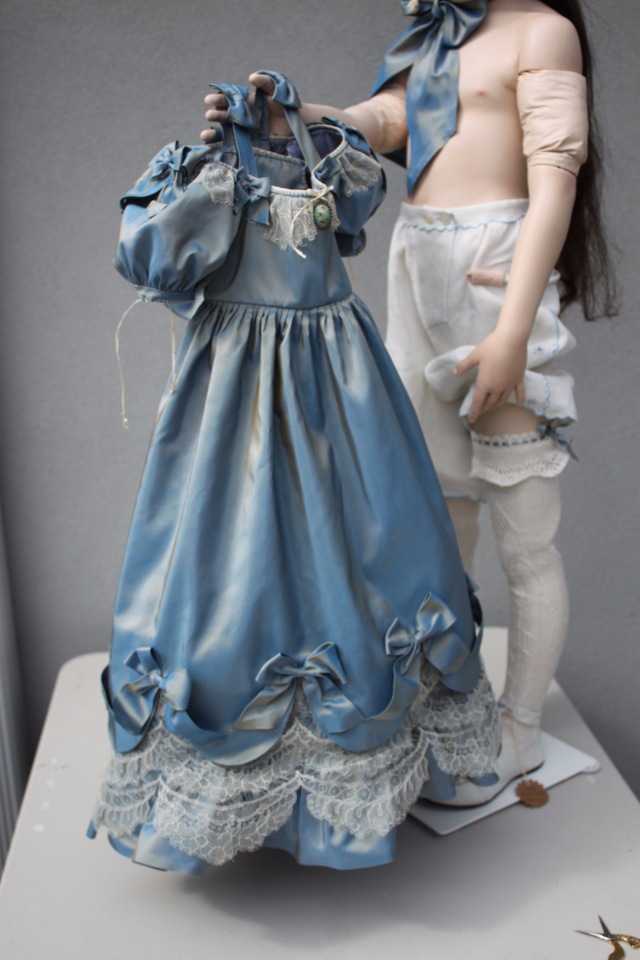 Процесс создания фарфоровых кукол - Джинн Гросс (Jeanne Gross). Часть пятая: Машина времени