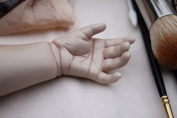 Процесс создания фарфоровых кукол - Джинн Гросс (Jeanne Gross). Часть первая - младенцы (фото 2)