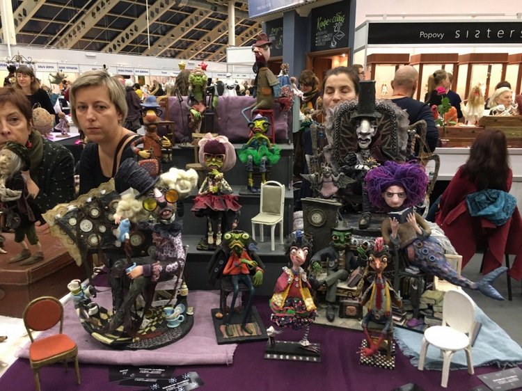 Выставка на Тишинке октябрь 2017 - очень много красоты!!! - часть2