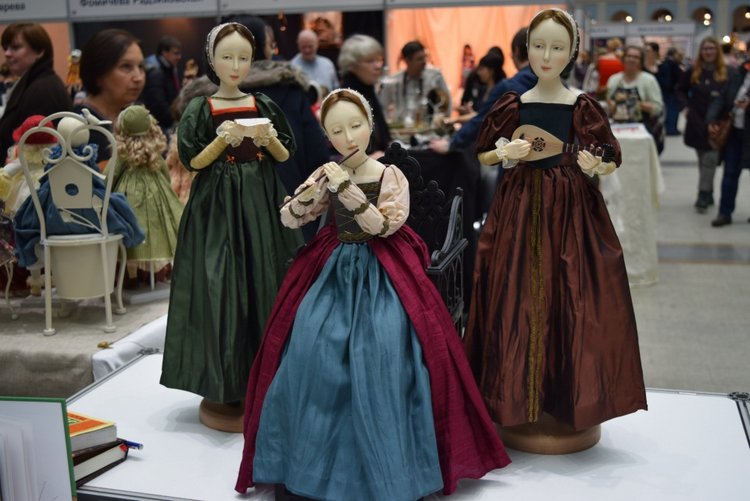 VIII Московская международная выставка Искусство куклы. Таланты и поклонники. Часть I