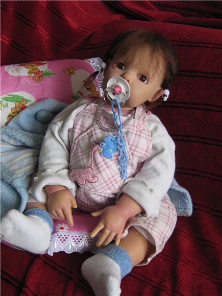 Леночка. Коллекционная кукла Lola от Мария Мишель (фото 6)