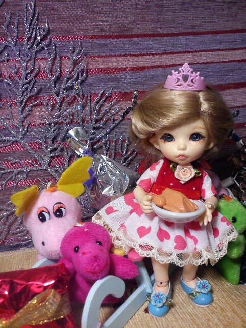 Манюнькины Рождественские подарочки. BJD PukiFee Ante (фото 4)