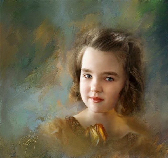 Детский портрет в живописи