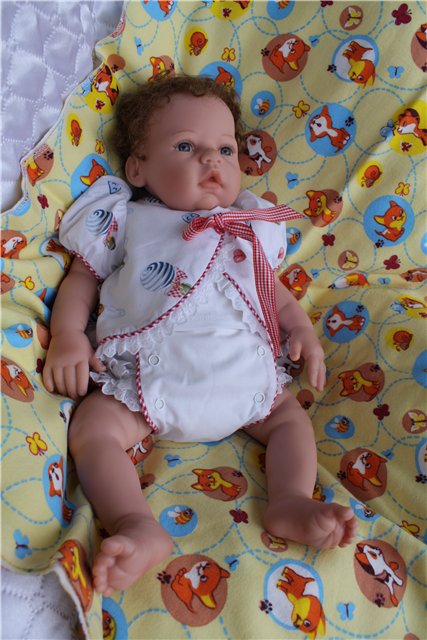 Приехала моя кудряшка Молли (Breath of Life Babies от Lee Middleton ) (фото 3)