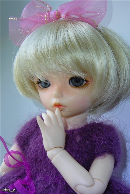 Фиолетовая Снежинка или Новый образ Миланки (LittleFee Leah) | Бэйбики Фиолетовая Снежинка или Новый образ Миланки (LittleFee Leah) (фото 7)