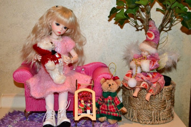 Подготовка к Новому году! Кукольные наряды