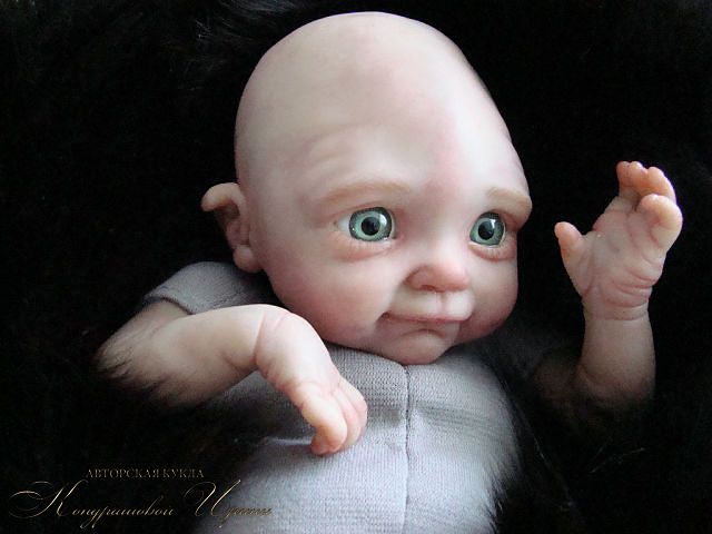 Я только родился. Авторская кукла Кондрашовой Ирины (фото 3)