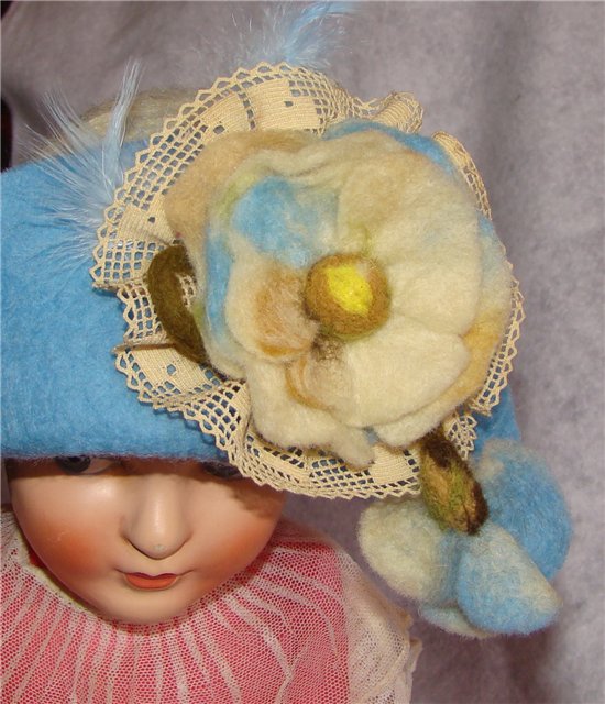 Фетровые шляпы для кукол