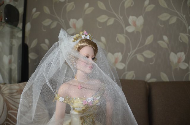 Фарфоровая кукла, невеста The Ashton-Drake Galleries