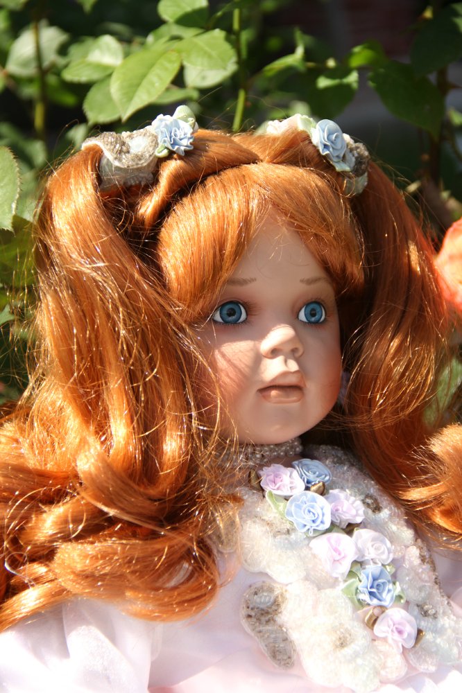 Очаровательная Ангелика — Фарфоровые куклы Donna Rubert (Руберт): The Doll Artworks (фото 3)