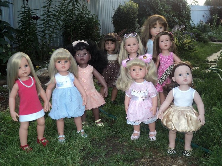 Ждем лета и верим в чудо! Куклы Готц и наряды