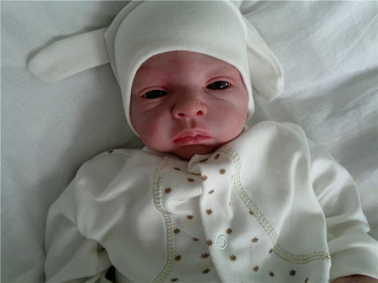 Маленький ангел, кукла реборн Евочка (фото 4)