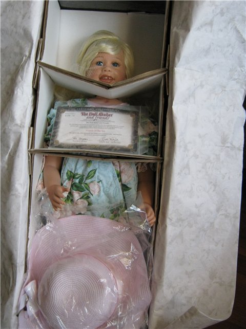 Коллекционная кукла - Шум моря, от Rose Marie Strydom & Linda M. Rick для The Doll Maker and friends