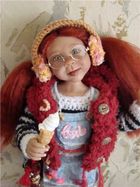 Залежавшаяся куколка. Авторская кукла Кондрашовой Ирины