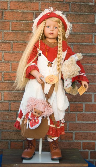 От Большой коллекции - большое дитя. Стиль Бохо шик. Куклы «RF Collection» (фото 2)