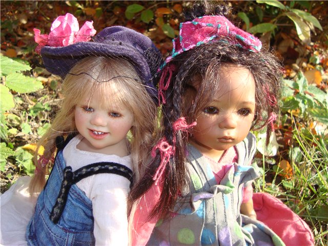 Мои красавицы от Annette Himstedt проводили лето (фото 6)