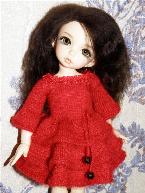 Девочка в красном — Куклы Fairyland (ФэйриЛэнд): BJD (БЖД) (фото 3)