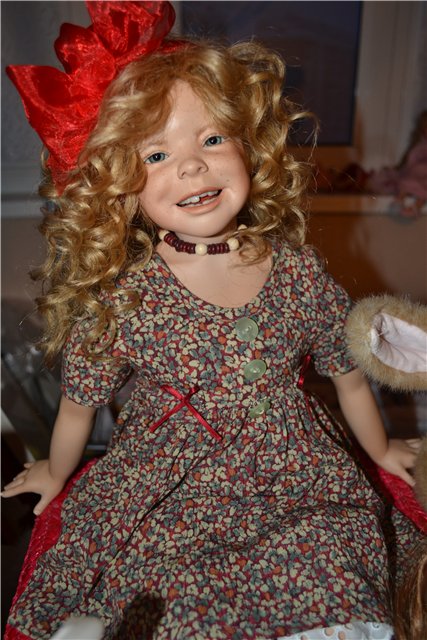 Солнышко в фарфоре! Аннушка от Heidi Plusczok