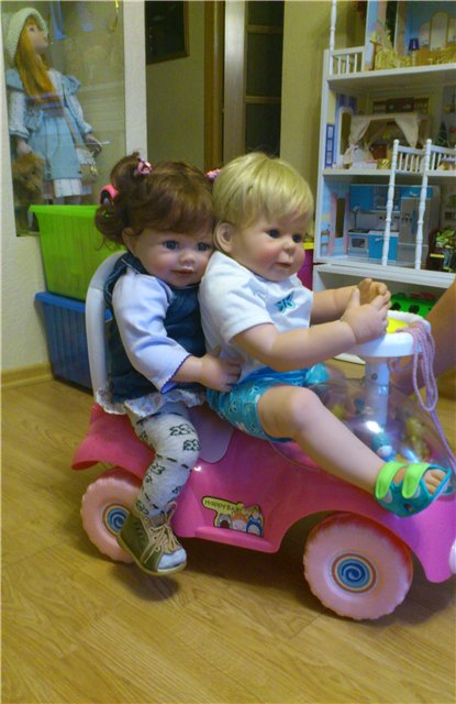 С Новым годом и Рождеством! Коллекции наших кукол