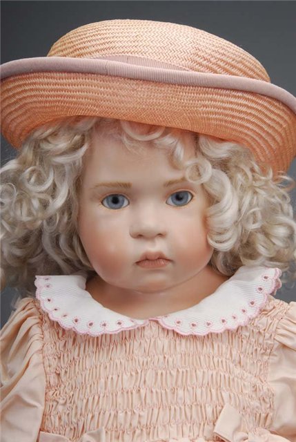 Девочки в соломенных шляпках.Анемона (Anemone) Хильдегард Гюнцель