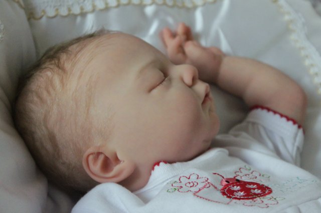 Весенний цветочек... Куколка реборн Виктории Вишни (фото 6)