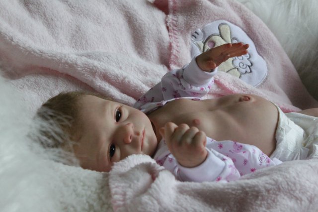 Розана - цветочек, роза... Куколка реборн Виктории Вишни