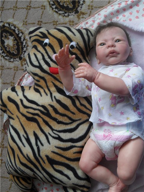 Моя Анечка. Кукла реборн — Куклы Реборн (Reborn): работы мастеров (фото 4)