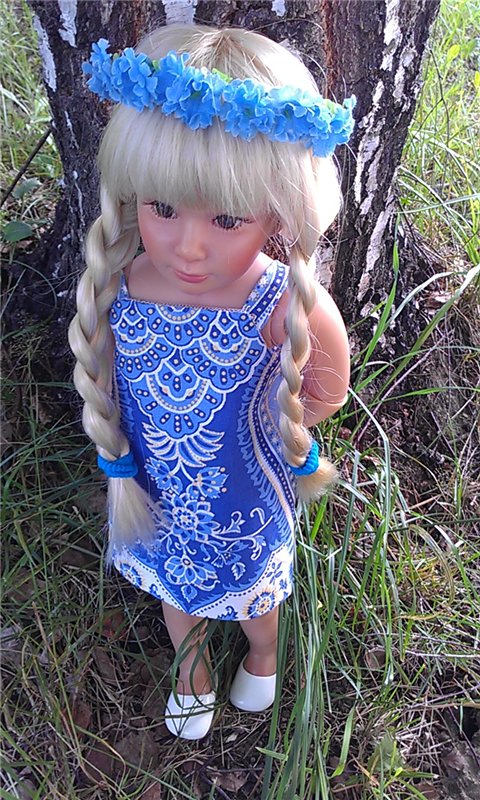 Три сестрички Танюшка, Ленка и Софушка на отдыхе - куклы Kids and Cats (фото 5)