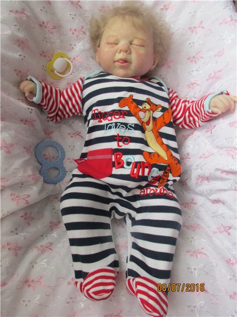 Моя сплюшка Сонечка — Куклы Реборн (Reborn): работы мастеров