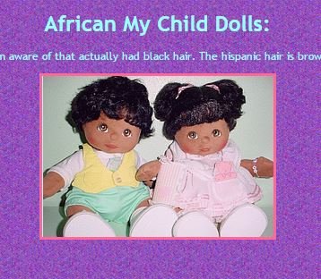 Куколки My Child от Mattel, Inc 1985-1988 года (фото 8)