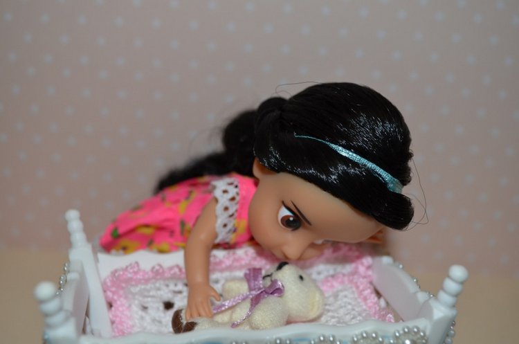 Мини дисней аниматорс Жасмин - игры перед сном