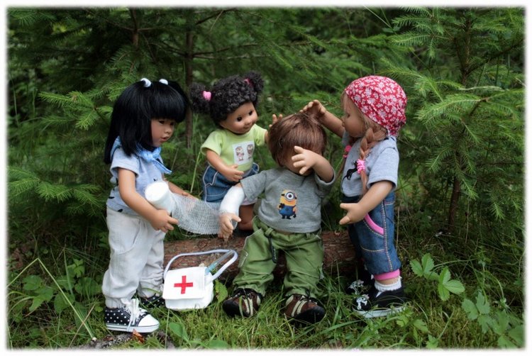 Как мы горы покоряли — Куклы Rosemarie Anna Muller (Мюллер): Вихтели (Wichtel)