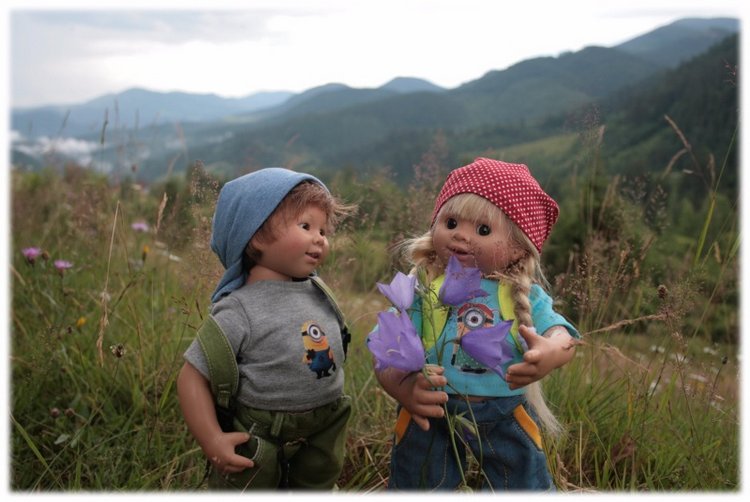 Как мы горы покоряли — Куклы Rosemarie Anna Muller (Мюллер): Вихтели (Wichtel)