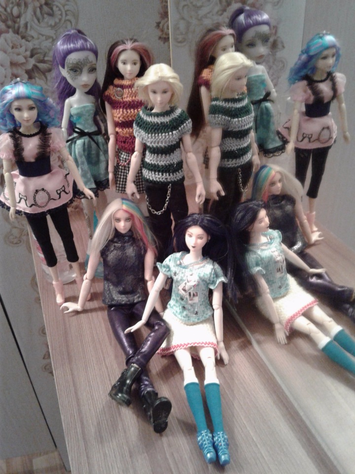 Мои кукложители — Гибриды шарнирных кукол (не БЖД): подбор тела