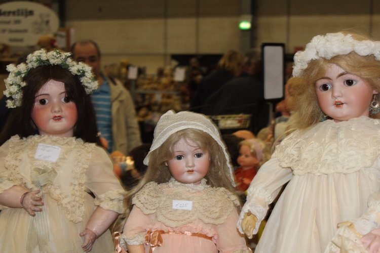 Выставка мишек, кукол и кукольной миниатюры в Голландии 2017 - часть третья (фото 10)