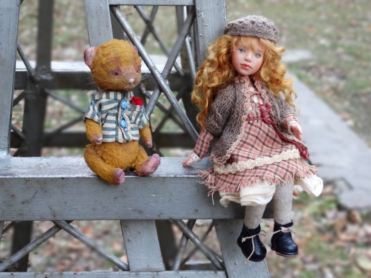 Осеннее настроение — Домашние фото авторских кукол: личные коллекции (фото 10)