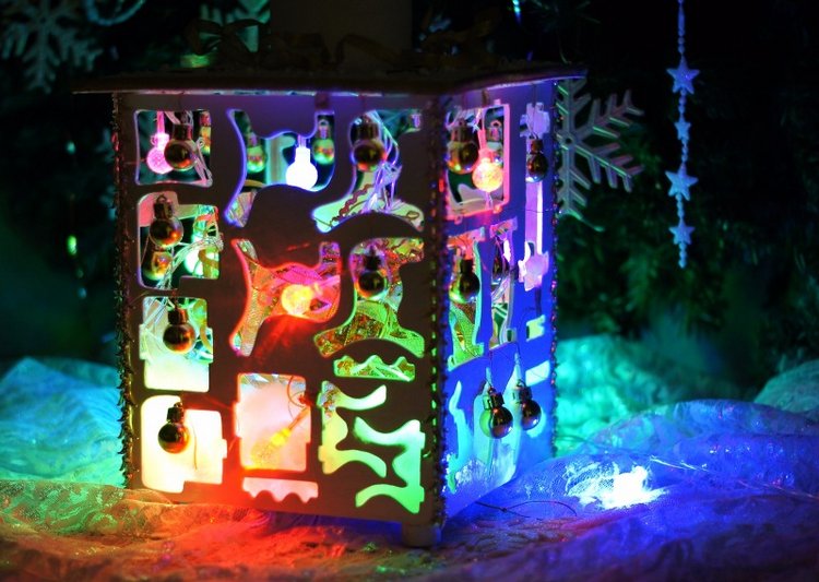 Праздничный фонарь — Другие хобби и увлечения: сад (фото 10)