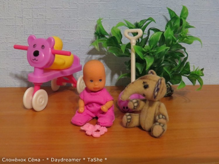 Третий слон... слоненок — Авторские мишки Тедди и друзья: фото