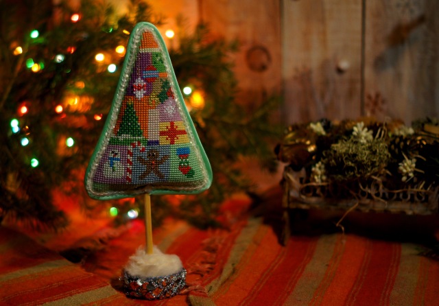 Новый год ручной работы . Вышивка (фото 10)