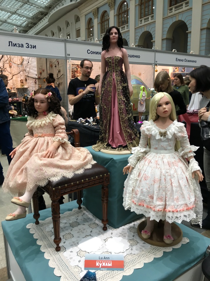 Выставка кукол в Гостином дворе - декабрь 2017 - мой взгляд - часть 3 | Бэйбики Выставка кукол в Гостином дворе - декабрь 2017 - мой взгляд - часть 3