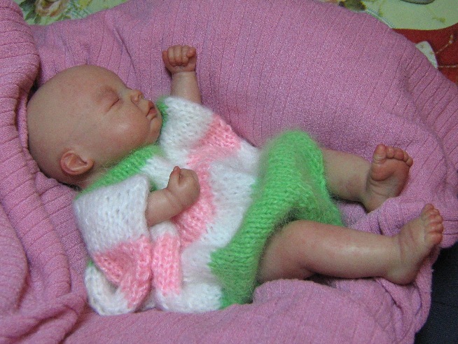 Мини малышка Lil | Бэйбики Мини малышка Lil — Куклы Реборн (Reborn): работы мастеров (фото 5)